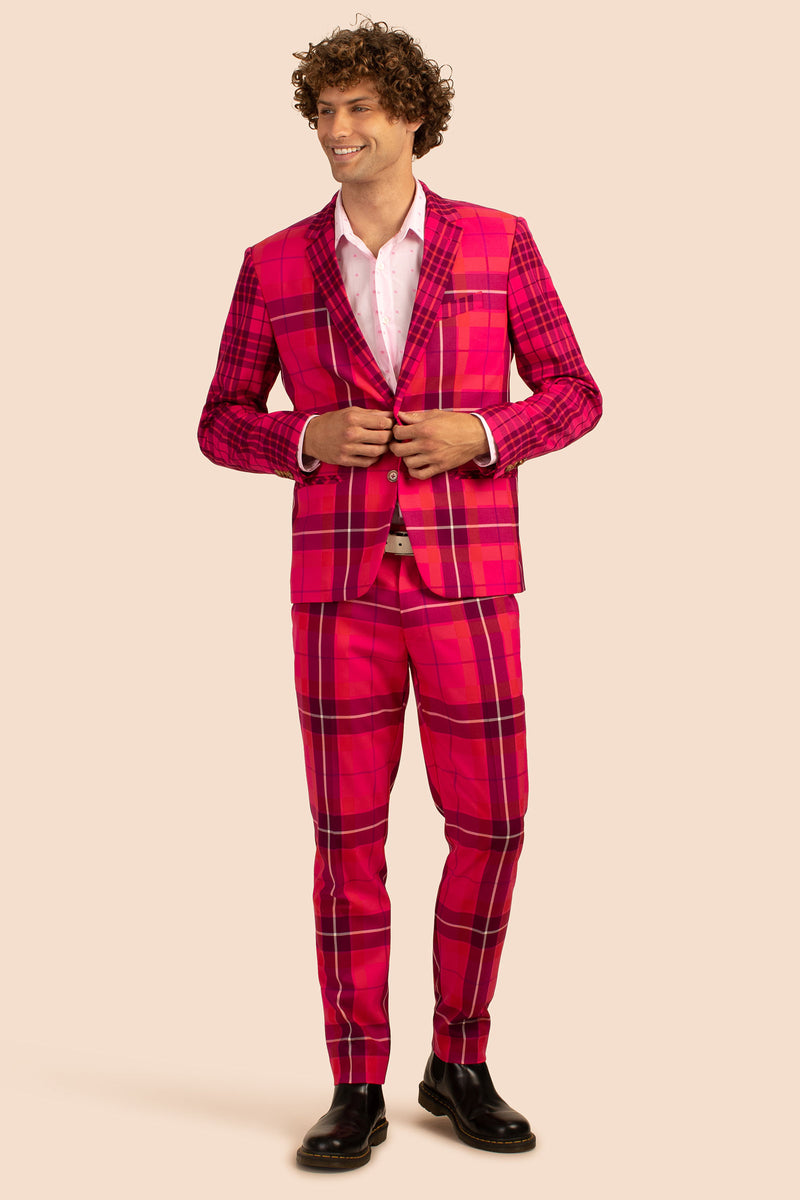 THURSTON 2 BLAZER in AURORA PINK MULTI additional image 4