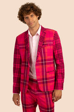 THURSTON 2 BLAZER in AURORA PINK MULTI additional image 2