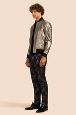 JACOBSON BOMBER JACKET in PLATINUM GREY additional image 2