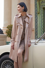 SOUTH TRENCH COAT in MOONSTONE