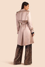 SOUTH TRENCH COAT in MOONSTONE additional image 1