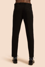 ALEX SLIM TROUSER in BLACK additional image 1