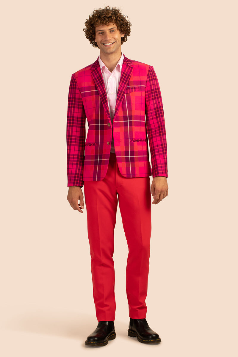 ALEX SLIM TROUSER in MARS RED additional image 5