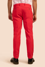 ALEX SLIM TROUSER in MARS RED additional image 4