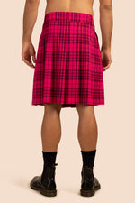 LIVINGSTON KILT in AURORA PINK MULTI additional image 2