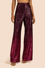 EAST PANT in FESTIVE FUCHSIA/PLUM