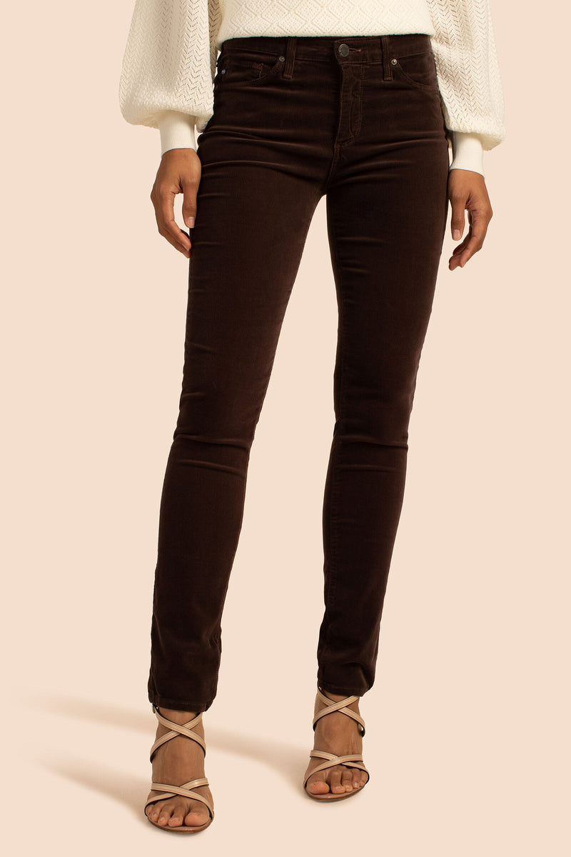 AG BROWN PRIMA CORDUROY PANT in RICK