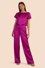 AMUSE JUMPSUIT in FESTIVE FUCHSIA additional image 2