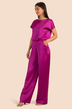 AMUSE JUMPSUIT in FESTIVE FUCHSIA additional image 3