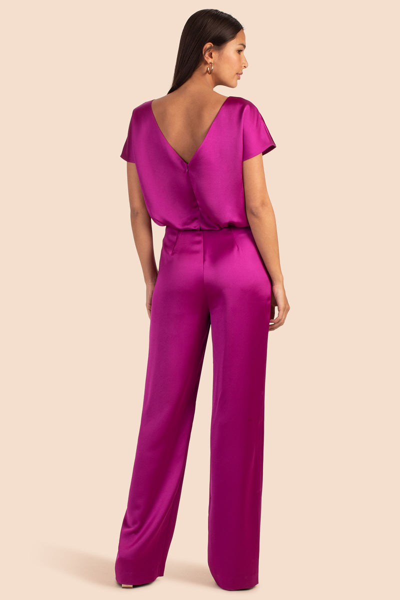 AMUSE JUMPSUIT in FESTIVE FUCHSIA additional image 1