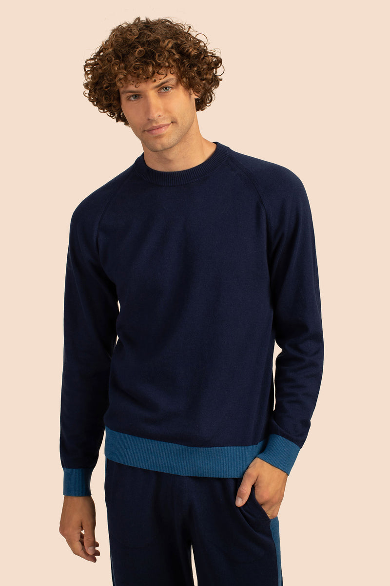 BENTON PULLOVER in NIGHT SKY