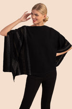 CHIC WRAP in BLACK MULTI additional image 6