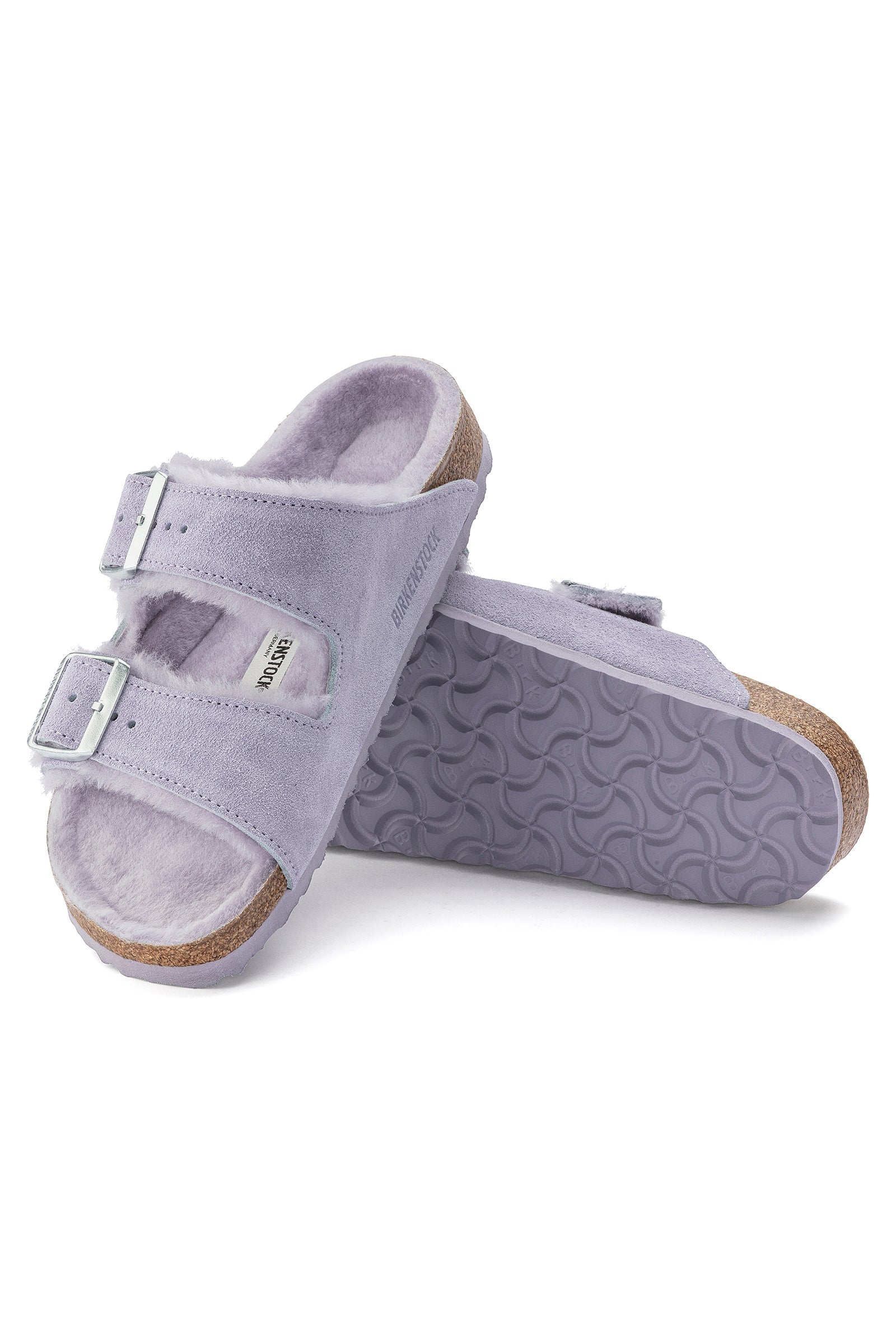 Birkenstock® Suede Arizona Sandals in Shearling