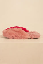 ARIANA BOHLING LENI TWO TONE SLIPPER in FUCHSIA additional image 1
