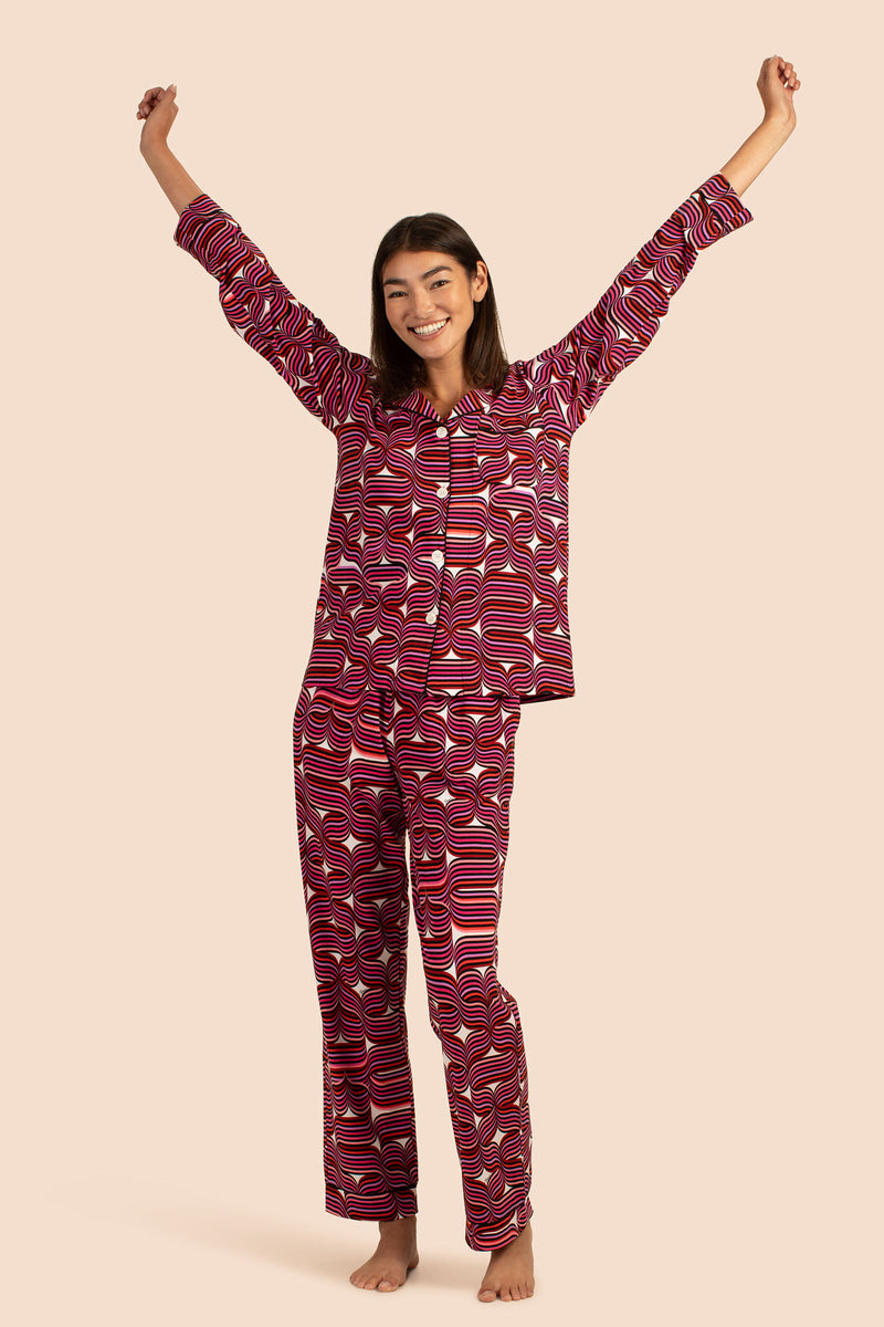 RIBBONS CLASSIC PJ SET in MULTI additional image 2