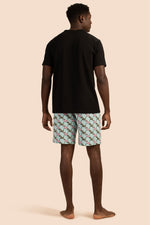HOUNDS MEN'S HENLEY BOXER SET in MULTI additional image 2