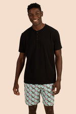 HOUNDS MEN'S HENLEY BOXER SET in MULTI additional image 5