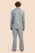 HOUNDS MEN'S CLASSIC PJ SET in MULTI additional image 2
