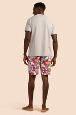 BUBBLE DOTS MEN HENLEY BOXER in MULTI additional image 1