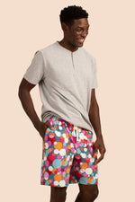 BUBBLE DOTS MEN HENLEY BOXER in MULTI additional image 2