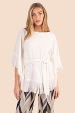 EYE OPENER TOP in WINTER WHITE additional image 1