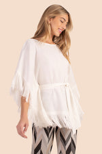 EYE OPENER TOP in WINTER WHITE additional image 3
