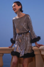 UHURA DRESS in MERCURY