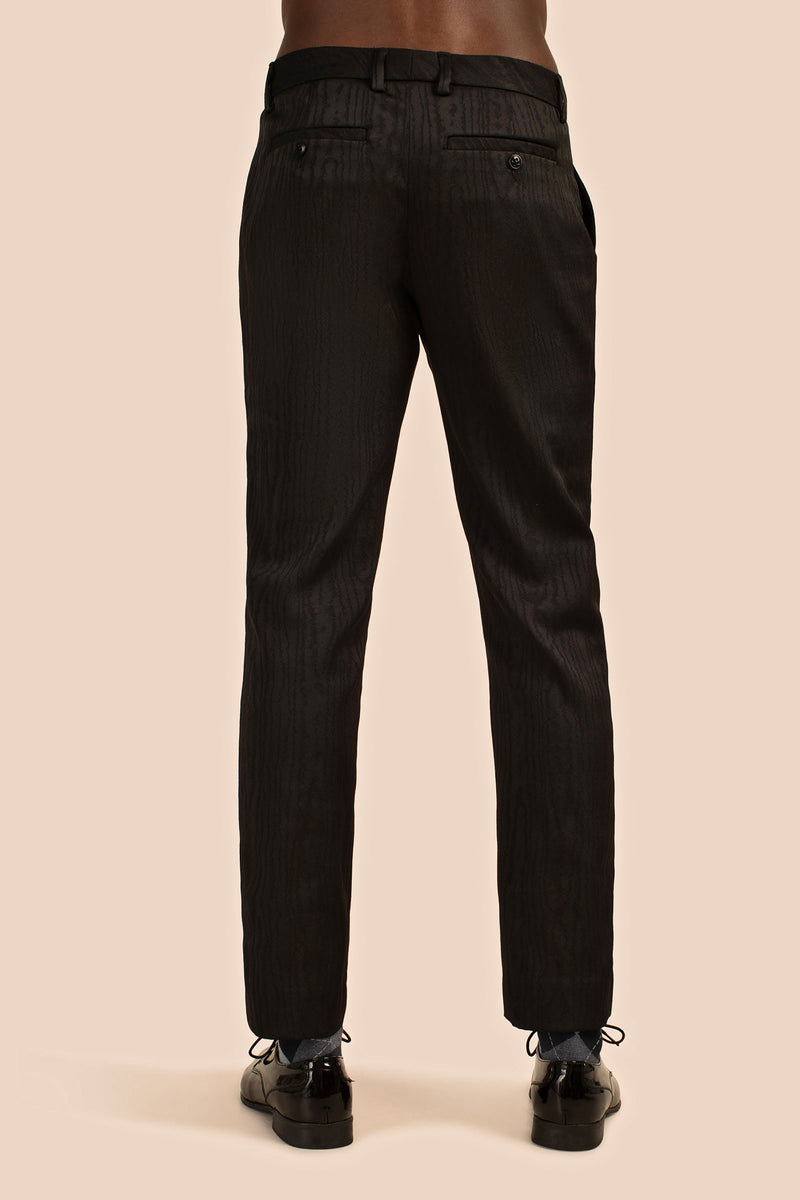 CLYDE SLIM TROUSER in BLACK additional image 1