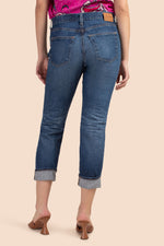 AG DARK WASH SLOUCHY SLIM EX-BOYFRIEND JEAN in INDIGO additional image 1