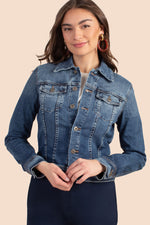 AG ROBYN JACKET in INDIGO additional image 2