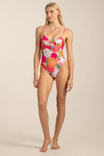 SUNNY BLOOM UNDERWIRE ONE PIECE in MULTI additional image 2