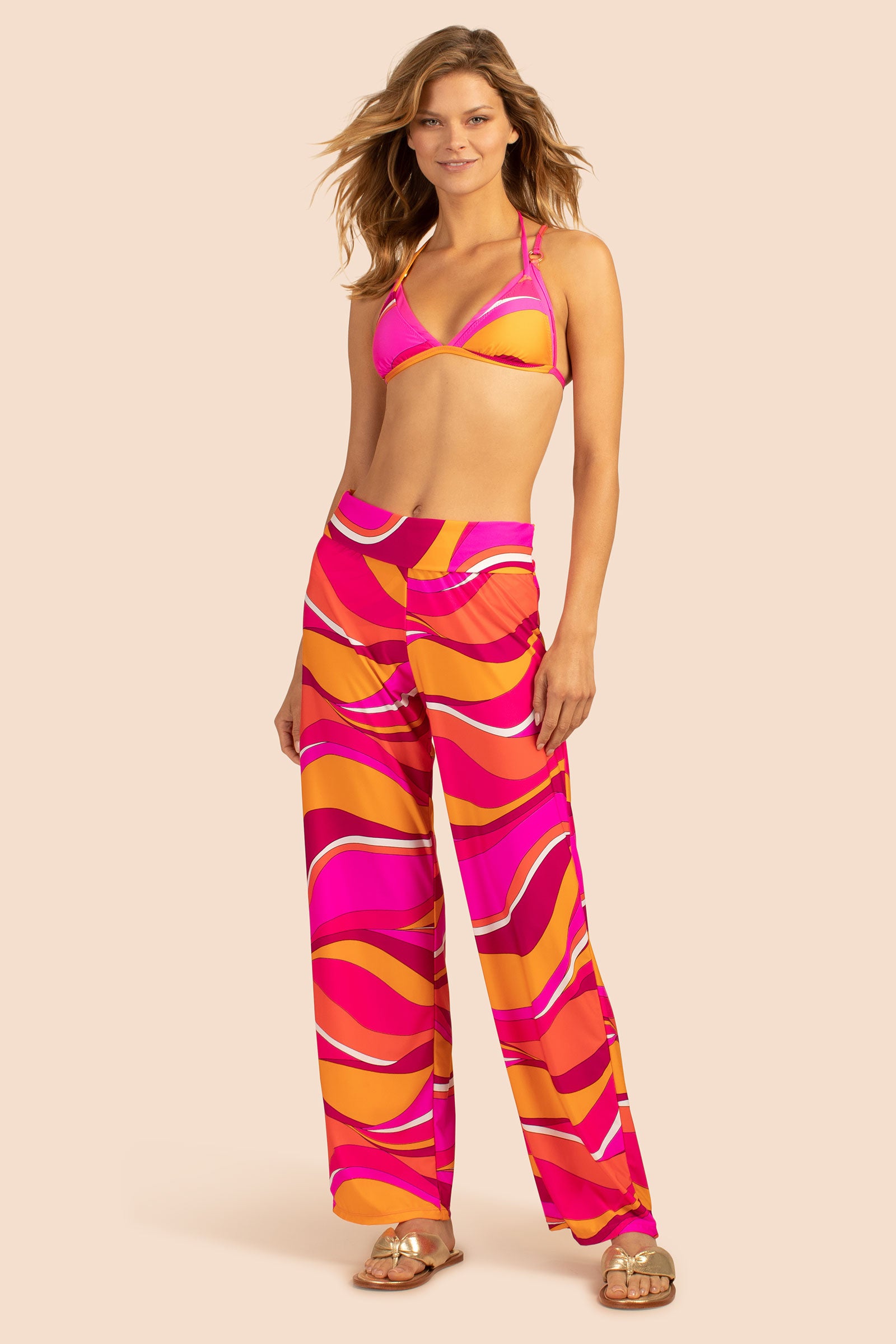 Vivid Trim Jogging Pants - Women - Ready-to-Wear