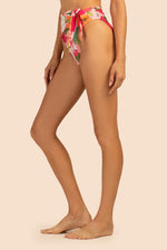 SUNNY BLOOM HIGH WAIST SWIM BOTTOM in MULTI additional image 2