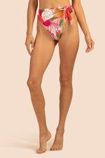 SUNNY BLOOM HIGH WAIST SWIM BOTTOM in MULTI