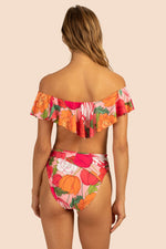 SUNNY BLOOM OFF THE SHOULDER BANDEAU TOP in MULTI additional image 1