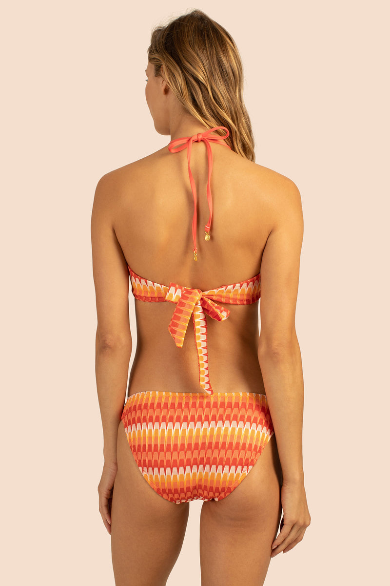 SUNRAY CROCHET BANDEAU TOP in MULTI additional image 1