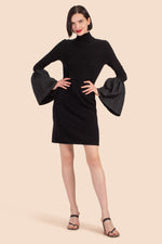LARISSA DRESS in BLACK additional image 2