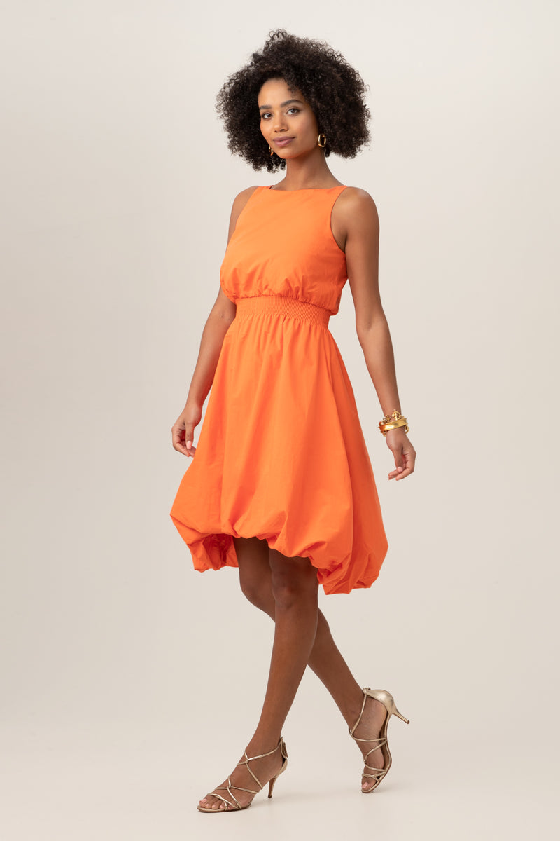 SOUGHT AFTER DRESS in FIRE ISLAND ORANGE additional image 1
