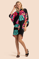 OCEAN BAY DRESS in BLACK MULTI additional image 3