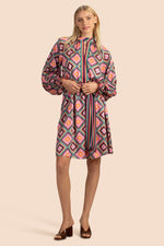 SUNBURST DRESS in MULTI additional image 1