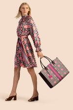 SUNBURST DRESS in MULTI additional image 3