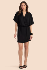 CONCOURSE DRESS in BLACK