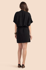 CONCOURSE DRESS in BLACK additional image 1