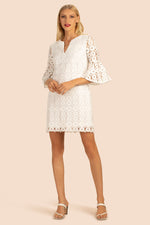 LOOMIS DRESS in WHITEWASH