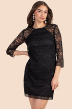 ROWEN DRESS in BLACK