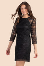 ROWEN DRESS in BLACK additional image 2