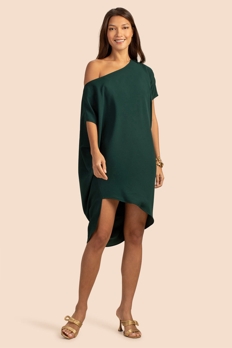 RADIANT DRESS in FOREST GREEN additional image 7