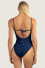 OLYMPIA RIB RING FRONT MAILLOT in INK additional image 1