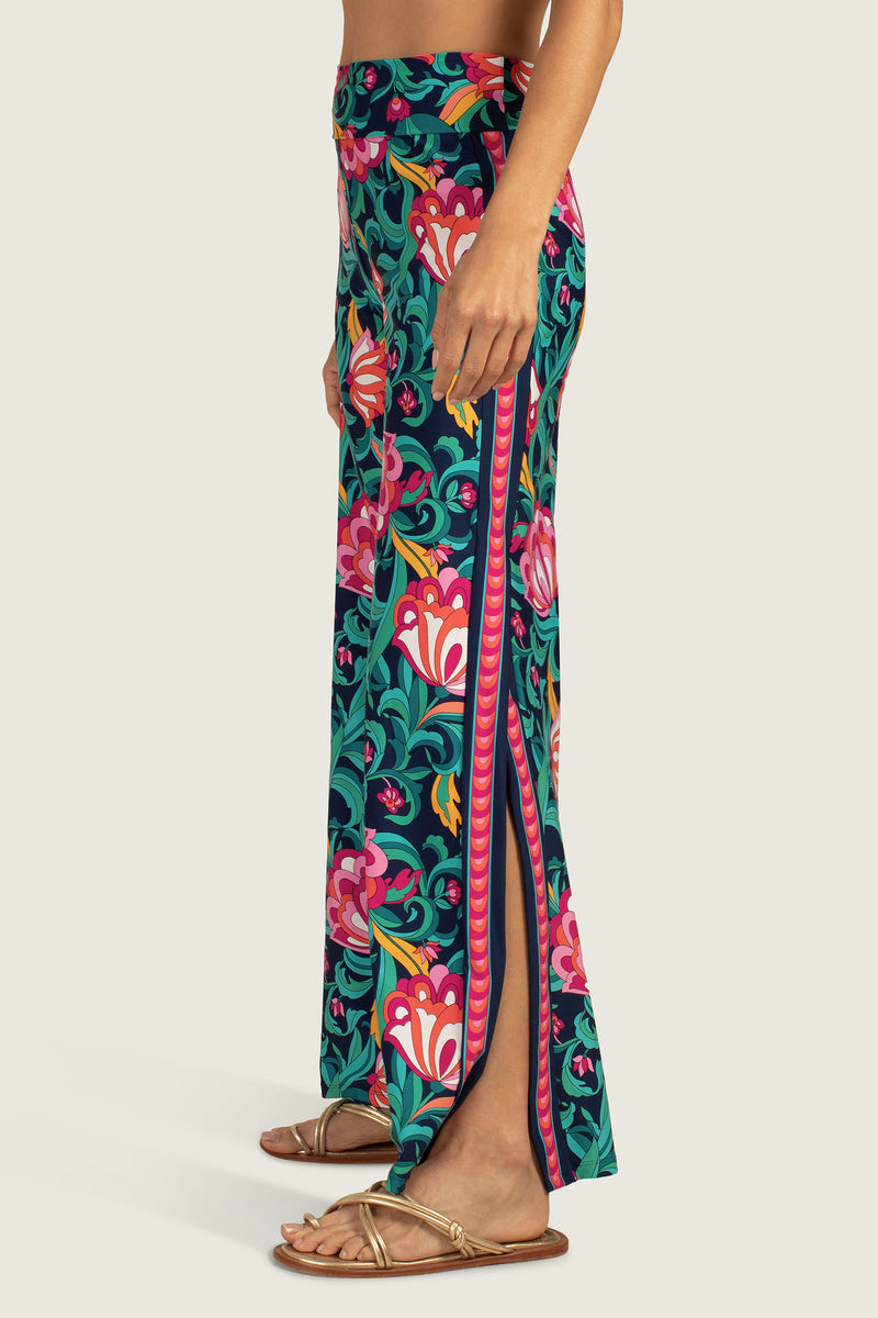 INDIA GARDEN SWIM COVER-UP PANT in MULTI additional image 3