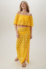 BARDOT OFF THE SHOULDER TOP in DAISY additional image 9